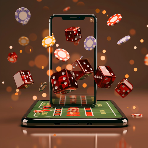 Игра с мобильного на Rox casino